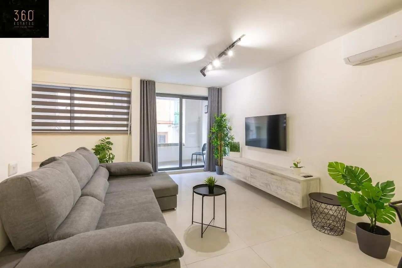 Beautiful, Cozy Apt Just Off The Promenade & Wifi By 360 Estates Sliema Apartment