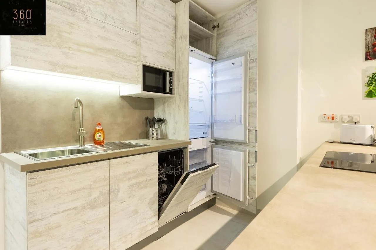 Beautiful, Cozy Apt Just Off The Promenade & Wifi By 360 Estates Sliema Apartment