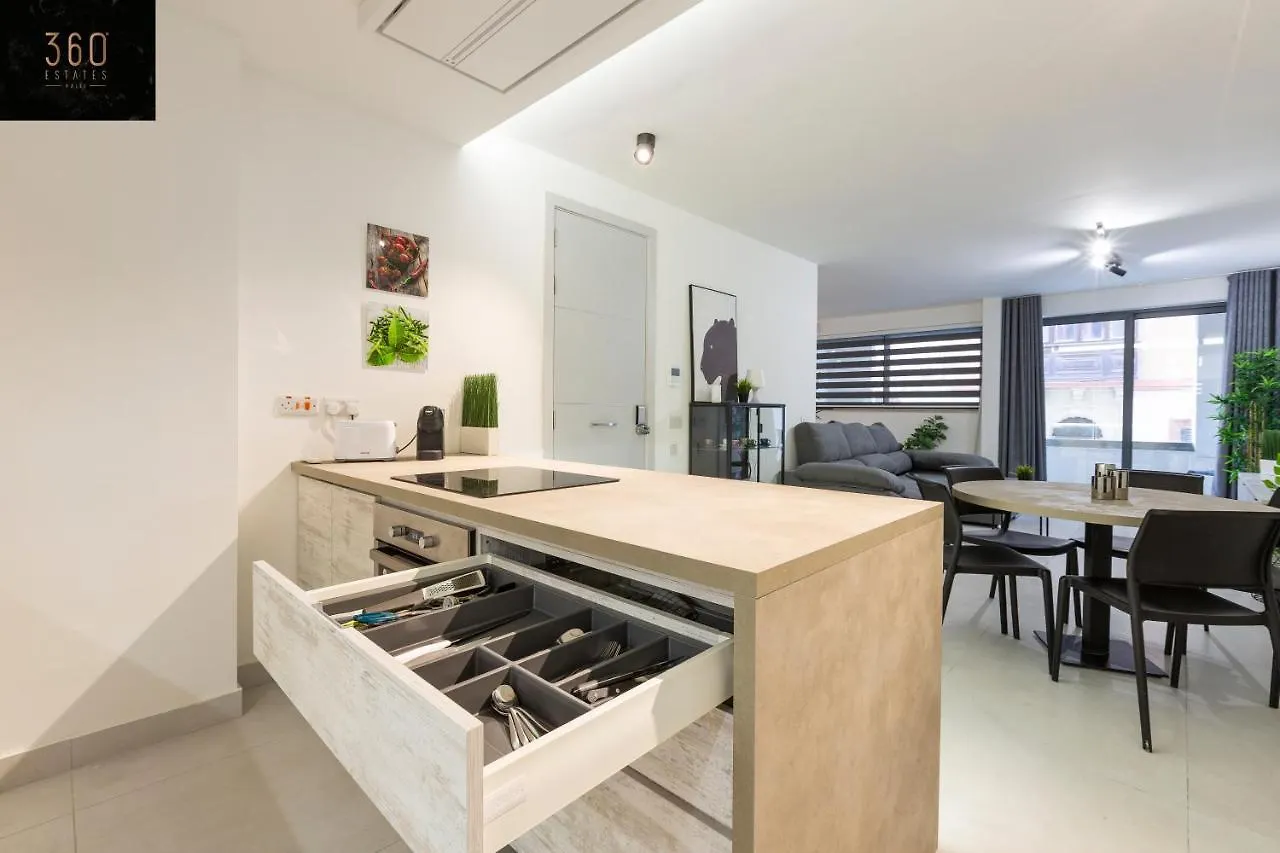 Beautiful, Cozy Apt Just Off The Promenade & Wifi By 360 Estates Sliema Apartment